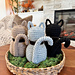 Rustic Farmhouse Cat pattern 