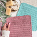 Spring Star Stitch Dishcloth pattern 