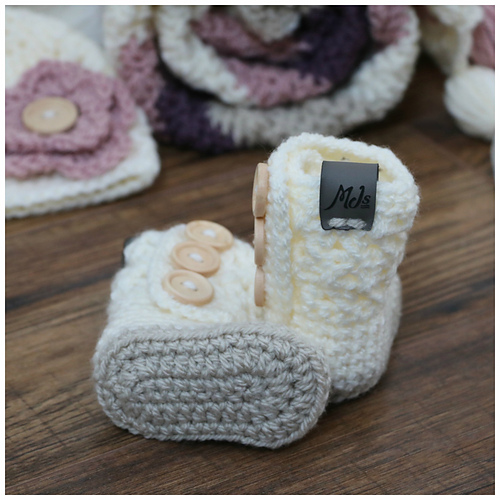 Dusty Rose Baby Set photo 2