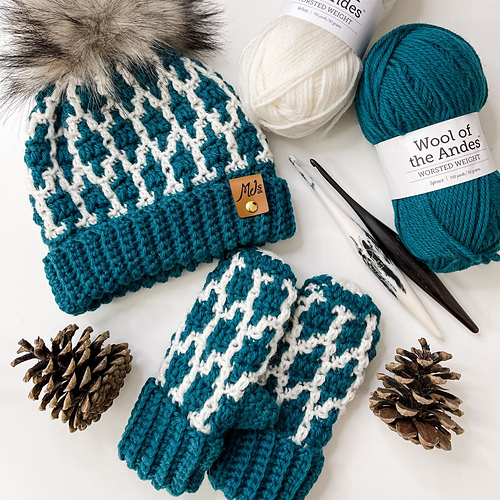 Modish Mosaic Mittens photo 11