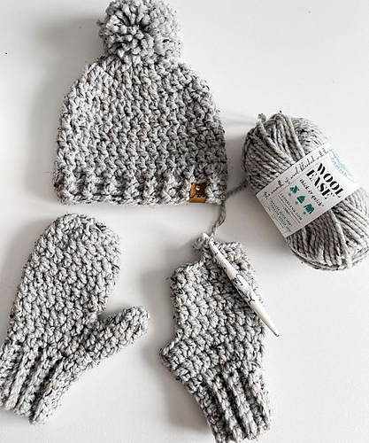 Beginner Bulky Mittens photo 10