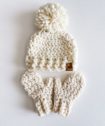 Beginner Bulky Mittens photo 7