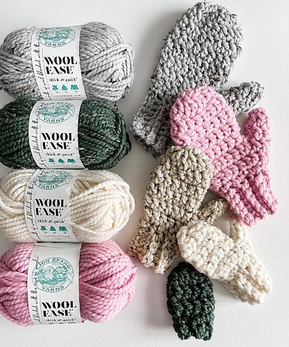 Beginner Bulky Mittens photo 2