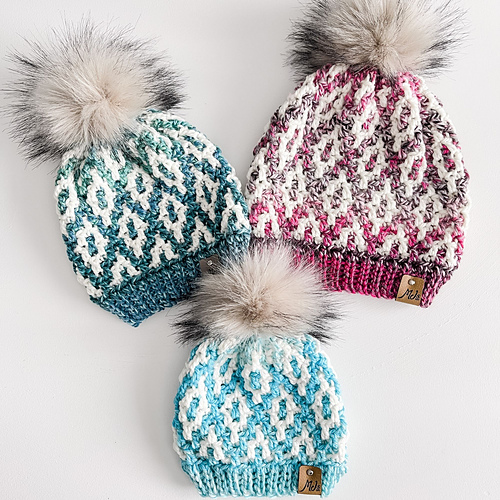 Bulky Mosaic Beanie photo 6