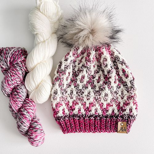 Bulky Mosaic Beanie photo 8