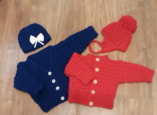 Peyton Baby Cardigan & Hat photo 2