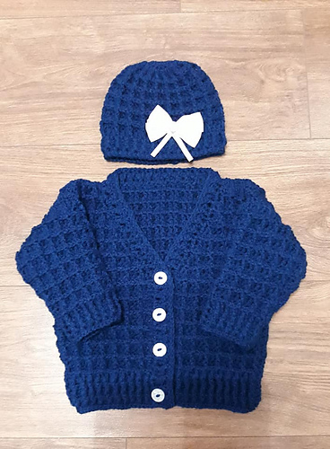 Peyton Baby Cardigan & Hat photo 3