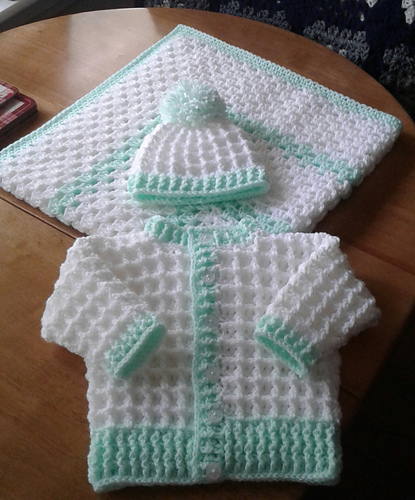 Peyton Baby Cardigan & Hat photo 1