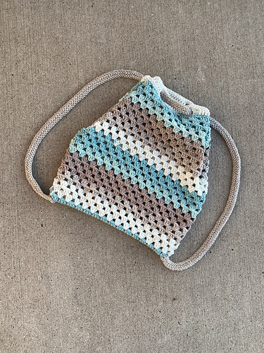 Grandma Nana Pattern Print Backpack