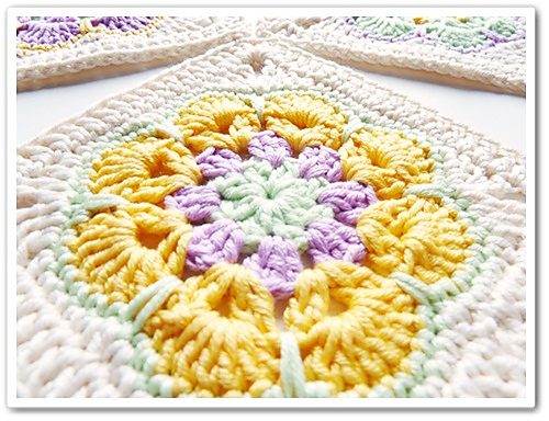 Afrikansk Blomsterkvadrat - made in k-town