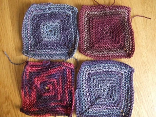 more sock yarn squares