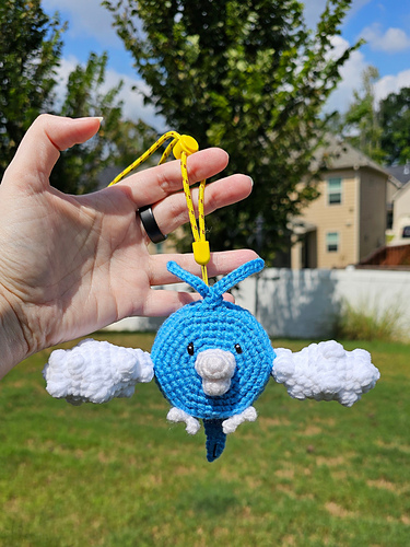 Pokemon Go Plus + Cover - Swablu