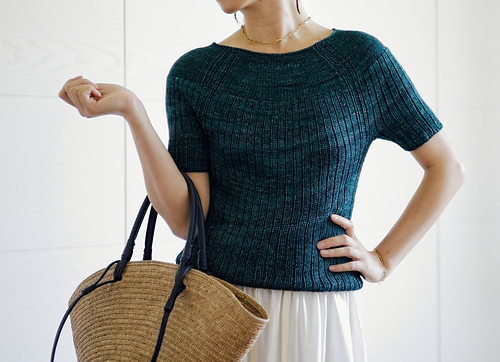 Seashell Genser Light - Minimi Knit Design