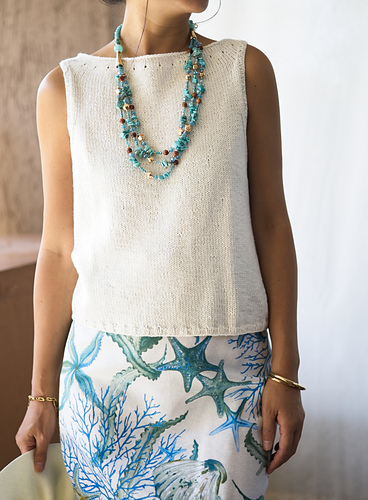 Luminous Summer Top - Minimi Knit Design