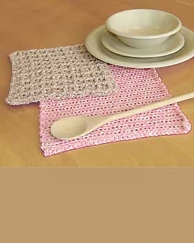 Ridged Crochet Dishcloth #2241 photo 1