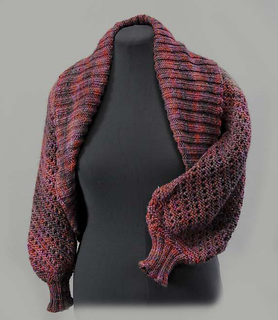 Ravelry Faux Circle Jacket pattern by Betty P