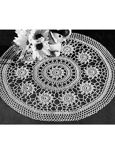 Spin-A-Way Doily #S-895 photo 1