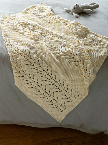 Classic Lace Baby Throw photo 1