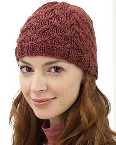 Ravelry: Cable Hat #3113 pattern by Bernat Design Studio