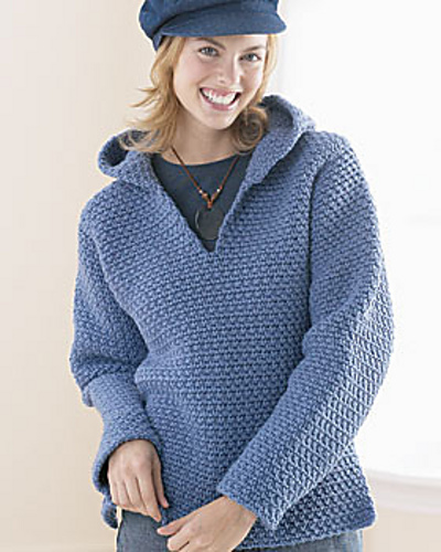 Crochet Hooded Sweatshirt photo 6