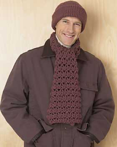 Man's Hat and Scarf Set photo 1