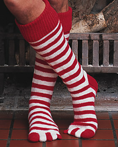Santa's Toe Socks photo 1