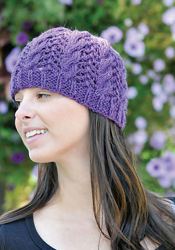 Lace and Cable Hat photo 1