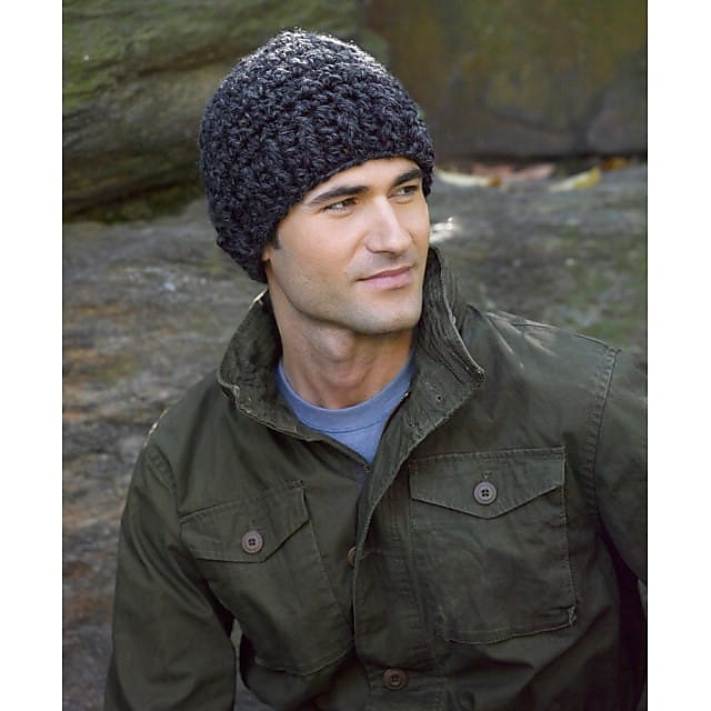 Ravelry Perfectly Simple Crochet Hat pattern by Lion Brand Yarn
