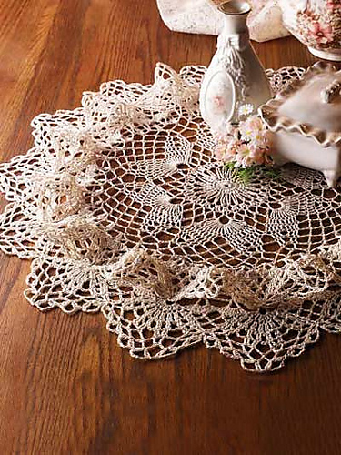 Ravelry: Ruffled Doily pattern by Josie Rabier
