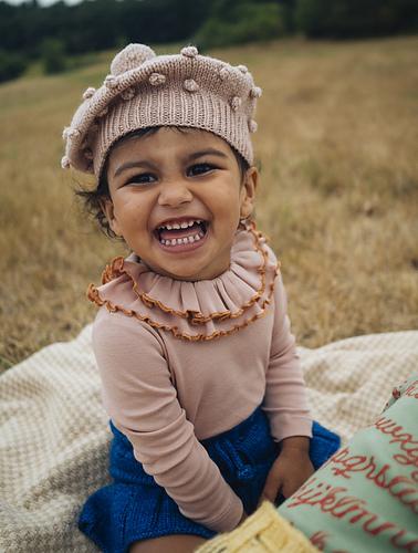 帽子 Misha&Puff Popcorm Beret 6-8y Ravelry: Child Popcorn Beret pattern by Studio Misha and Puff