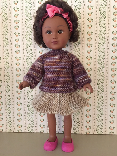 Molly's Skirt, Pants & Sweater American Girl 6" photo 2