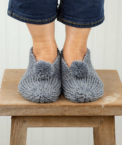 Familie Slippers - Churchmouse Yarns and Teas