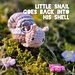 Little Snail in his Shell pattern 