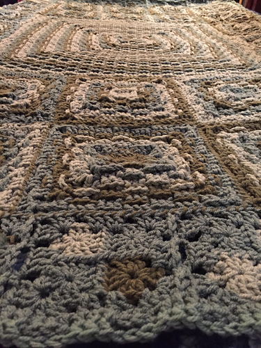 Basket Weave Granny Square photo 6