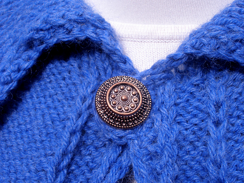 Collared Strikket Capéhette - mmfiberworks