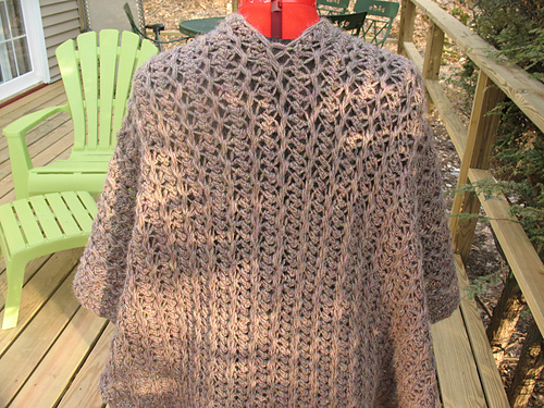 Ravelry: Hairpin Lace Ruana pattern by Annie Dempsey