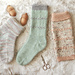 Snowy Straw Socks Set pattern 