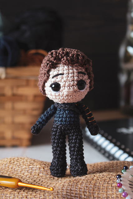 Ravelry: Winter Soldier Bucky Barnes pattern by Alejandra Gonzalez