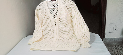 Easy Raglan Cardigan