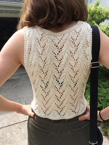Ravelry: 73-6 Lace Top pattern by DROPS design