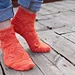 4in1 Peach Socks pattern 
