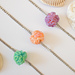 Miniature coral ball necklace pattern