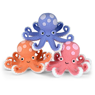 Otto the Octopus pattern by Moji-Moji Design - Ravelry