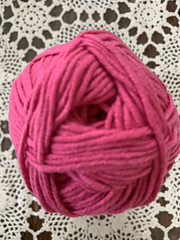 Scheepjes Softfun DK Cotton Mix Easy Care Hot Pink Yarn 50g - 2495