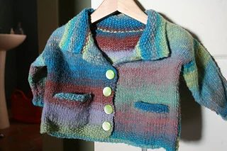 noro baby jacket