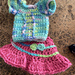 Crochet Ruffle Skirt for 14.5-inch Dolls pattern 