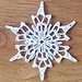 Arctic Circle Snowflake pattern 