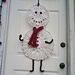 doily snowman photo 3