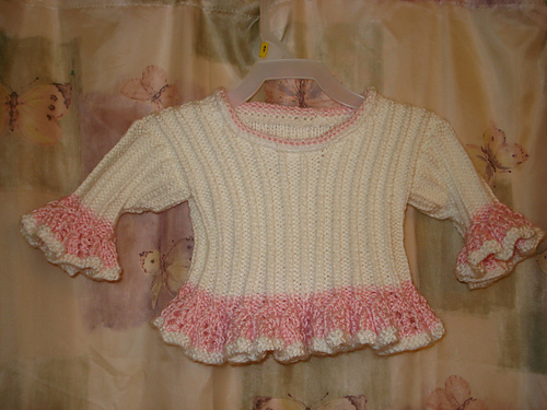 Bunny Hop Baby Ruffled Pullover photo 2