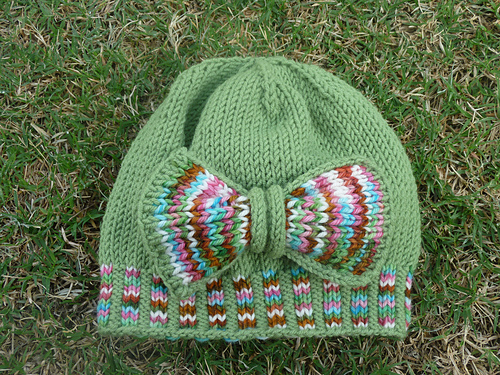 Bow Tie (Cloche) Beanie/ Chemo Hat photo 10